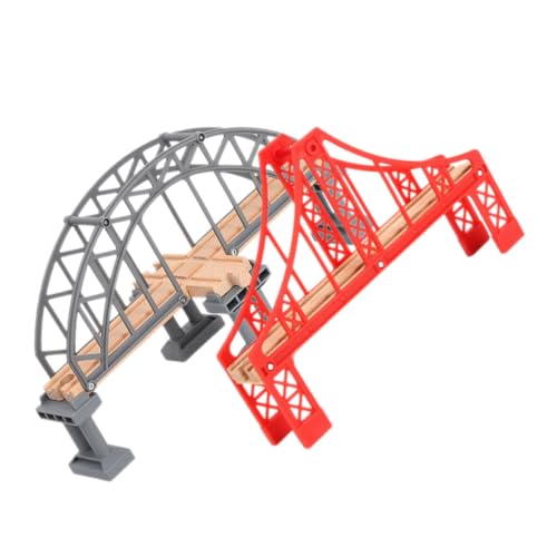 ORFOFE 2 Stück Modell eisenbahnbrücke Robustes DIY brückenmodell mit Glatter Oberfläche Dekoratives Zubehör für Holzeisenbahn schienen Langlebig und Praktisch für Vielfältige ORFOFE 2 Stück Modell eisenbahnbrücke Robustes DIY brückenmodell mit Glatter Oberfläche Dekoratives Zubehör für Holzeisenbahn schienen Langlebig und Praktisch für Vielfältige von ORFOFE