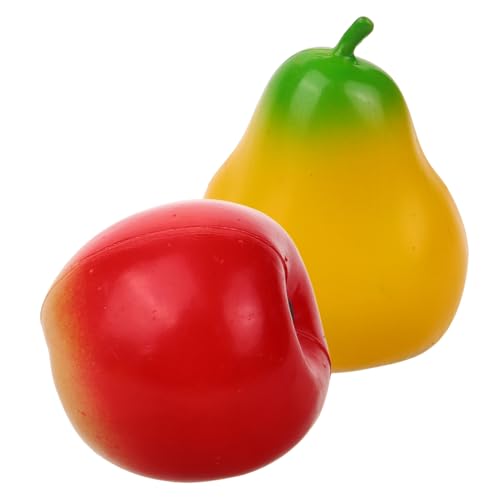 ORFOFE 2 Stück Obst-Shaker Percussion Instrumente Früchteform Leicht Handlich Fördert Motorik Konzentration Musikalische Früherziehung für Kleinkinder ORFOFE 2 Stück Obst-Shaker Percussion Instrumente Früchteform Leicht Handlich Fördert Motorik Konzentration Musikalische Früherziehung für Kleinkinder von ORFOFE