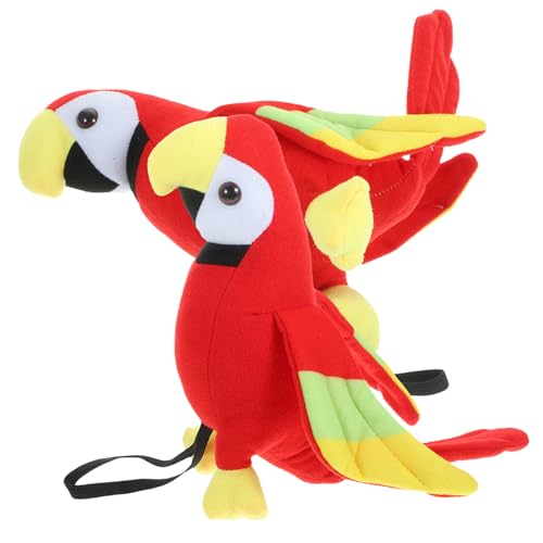 ORFOFE 2 Stück Plüschtier Papagei zum Aufhängen Realistisches Piraten-schulterspielzeug Weicher Kuschelparrot für Bunte Partydeko Halloween und Karneval Zubehör ORFOFE 2 Stück Plüschtier Papagei zum Aufhängen Realistisches Piraten-schulterspielzeug Weicher Kuschelparrot für Bunte Partydeko Halloween und Karneval Zubehör von ORFOFE