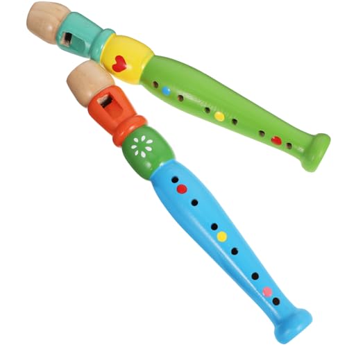 ORFOFE 2 Stück Teiliges Holz Blockflöten für Kleine Holzflöte Musikinstrument Pädagogisches Musikspielzeug zur Frühförderung Farblich Sortiert für Junge Mädchen und Zufällige Farbe ORFOFE 2 Stück Teiliges Holz Blockflöten für Kleine Holzflöte Musikinstrument Pädagogisches Musikspielzeug zur Frühförderung Farblich Sortiert für Junge Mädchen und Zufällige Farbe von ORFOFE