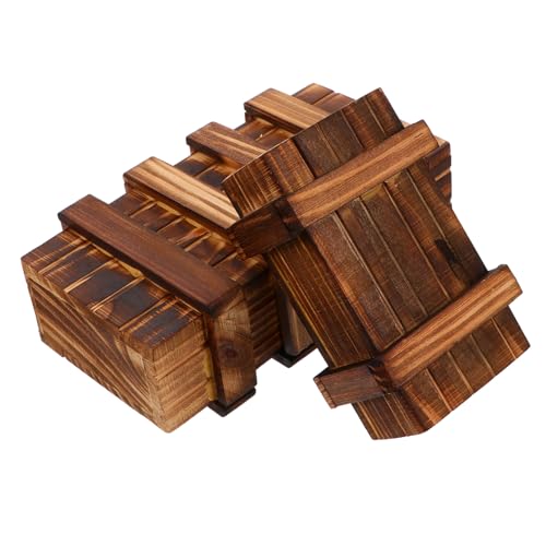 ORFOFE 2 Stück Teiliges Holz Puzzle Box Geheimem Fach Robuste Denkspielzeug schatzkiste für Fördert Logisches Denken und Geduldsspiel als Geschenkbox ORFOFE 2 Stück Teiliges Holz Puzzle Box Geheimem Fach Robuste Denkspielzeug schatzkiste für Fördert Logisches Denken und Geduldsspiel als Geschenkbox von ORFOFE