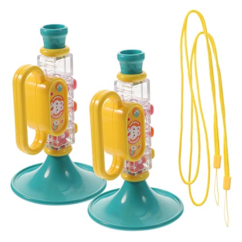 ORFOFE 2 Stück Teiliges Kindertrompeten Robustem Material Leicht und Tragbar Kindgerechtes Musikinstrument Klarem Klang für Kreative Partys und Musikalisches von Kindern ORFOFE 2 Stück Teiliges Kindertrompeten Robustem Material Leicht und Tragbar Kindgerechtes Musikinstrument Klarem Klang für Kreative Partys und Musikalisches von Kindern von ORFOFE