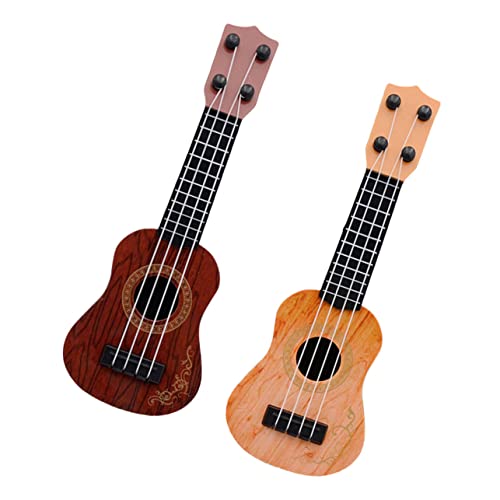 ORFOFE 2 Stück Teiliges Mini Ukulele für Realistische Simulation Pädagogisches Musikspielzeug Sicher und Handfreundlich Geschenk für Familienfeiern und Musikalische Früherziehung ORFOFE 2 Stück Teiliges Mini Ukulele für Realistische Simulation Pädagogisches Musikspielzeug Sicher und Handfreundlich Geschenk für Familienfeiern und Musikalische Früherziehung von ORFOFE