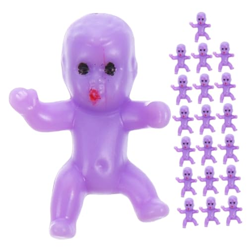 ORFOFE 20 Stück Mini Eiswürfel Säuglingsspielzeug Spielzeug Mini Babys Kleine Babys Puppen Badespielzeug Kleine Babys Partygeschenk Kleine Babyfiguren Mini Puppen von ORFOFE