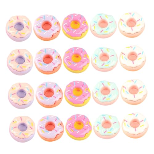 ORFOFE 20 Stück Puppenhaus Dekoration in Farben Realistische Kleine Donut Ornamente für DIY Puppenhaus Zubehör ORFOFE 20 Stück Puppenhaus Dekoration in Farben Realistische Kleine Donut Ornamente für DIY Puppenhaus Zubehör von ORFOFE