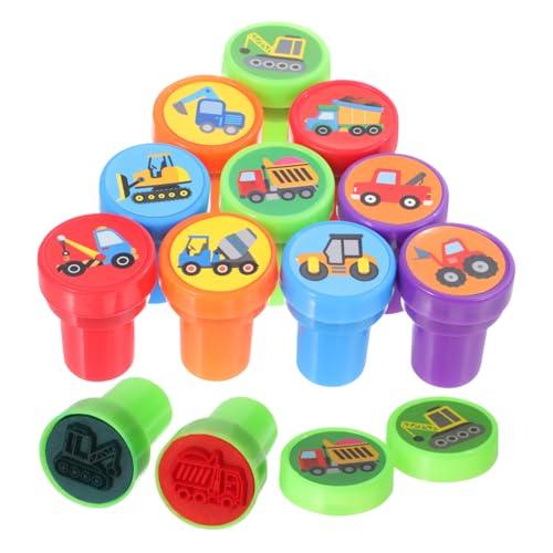 ORFOFE 20 Stück Teiliges Baustellen-stempelset für Baufahrzeug-Motiven Bunte Kunststoffstempel für Scrapbooking DIY Karten Geburtstagsdeko und Kreative Bastelideen ORFOFE 20 Stück Teiliges Baustellen-stempelset für Baufahrzeug-Motiven Bunte Kunststoffstempel für Scrapbooking DIY Karten Geburtstagsdeko und Kreative Bastelideen von ORFOFE