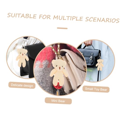 ORFOFE 20 Stück Teiliges Mini Bär Anhänger PP Baumwolle Niedliche Kleine Bärenpuppen für DIY Schlüsselanhänger Handytaschen und Wohnungsdekoration als für Geburtstag und Weihnachten ORFOFE 20 Stück Teiliges Mini Bär Anhänger PP Baumwolle Niedliche Kleine Bärenpuppen für DIY Schlüsselanhänger Handytaschen und Wohnungsdekoration als für Geburtstag und Weihnachten von ORFOFE
