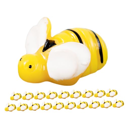 ORFOFE 20 Stück Teiliges Mini Harz Bienen Detailreiche Mikro Resin Figuren für Moos Landschaft Widerstandsfähige Miniatur Bienen Dekoration für Garten Aquarium DIY Bastelprojekte ORFOFE 20 Stück Teiliges Mini Harz Bienen Detailreiche Mikro Resin Figuren für Moos Landschaft Widerstandsfähige Miniatur Bienen Dekoration für Garten Aquarium DIY Bastelprojekte von ORFOFE