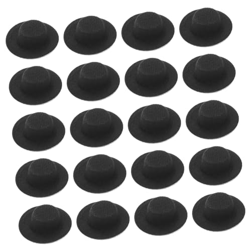 ORFOFE 20 Stück Teiliges Mini Schneemann Hüte DIY Filzhut Bastelset Schwarze Kleine Weihnachtsmützen mit Buntem Hutrand Handgefertigte Dekoaccessoires für Weihnachtsfeiern ORFOFE 20 Stück Teiliges Mini Schneemann Hüte DIY Filzhut Bastelset Schwarze Kleine Weihnachtsmützen mit Buntem Hutrand Handgefertigte Dekoaccessoires für Weihnachtsfeiern von ORFOFE