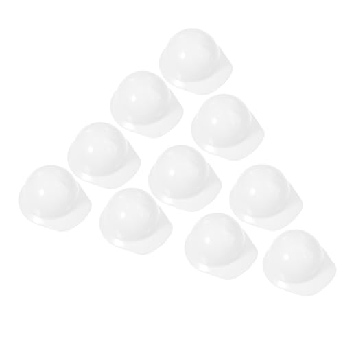 ORFOFE 20 Stück Teiliges Miniatur Bauhelm Kunststoff Mini Sicherheitshelme Puppenhaus Dekoration Weiß für Haustier Hut Dekor Flaschenverschluss Zubehör ORFOFE 20 Stück Teiliges Miniatur Bauhelm Kunststoff Mini Sicherheitshelme Puppenhaus Dekoration Weiß für Haustier Hut Dekor Flaschenverschluss Zubehör von ORFOFE