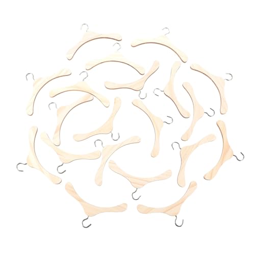 ORFOFE 20 Stück Teiliges Miniatur Holz Kleiderbügel für Bjd Puppen Praktische Puppen Kleiderbügel aus Naturbelassenem Holz für Puppenhaus Zubehör und Puppenkleidung Organizer ORFOFE 20 Stück Teiliges Miniatur Holz Kleiderbügel für Bjd Puppen Praktische Puppen Kleiderbügel aus Naturbelassenem Holz für Puppenhaus Zubehör und Puppenkleidung Organizer von ORFOFE