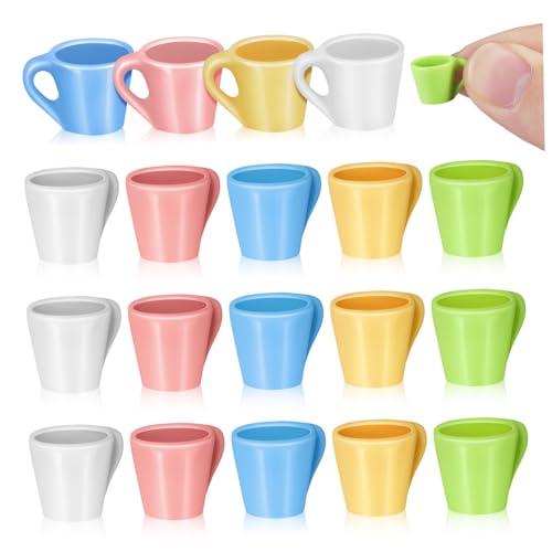 ORFOFE 20 Stück Teiliges Miniatur Resin Wasserbecher Realistische Miniaturtassen in Farben Puppenhaus Dekoration Detailreiche Miniaturen Spielhäuser und DIY Zubehör ORFOFE 20 Stück Teiliges Miniatur Resin Wasserbecher Realistische Miniaturtassen in Farben Puppenhaus Dekoration Detailreiche Miniaturen Spielhäuser und DIY Zubehör von ORFOFE