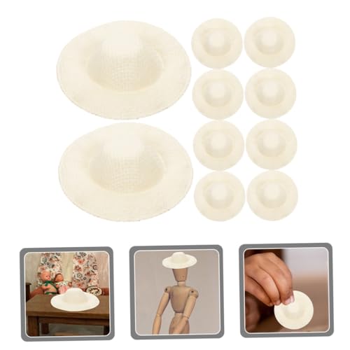 ORFOFE 20 Stück Teiliges Miniatur Strohhut Naturfarbene Kleine Hüte für DIY Basteln Puppenhaus Dekoration Foto Requisite Handgewebte Mini Hüte Vielseitig für Bastelprojekte und ORFOFE 20 Stück Teiliges Miniatur Strohhut Naturfarbene Kleine Hüte für DIY Basteln Puppenhaus Dekoration Foto Requisite Handgewebte Mini Hüte Vielseitig für Bastelprojekte und von ORFOFE