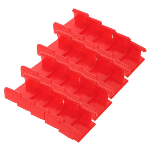 ORFOFE 20 Stück Teiliges Rote Gleisklemmen aus Robustem Kunststoff für Modelleisenbahnen Stabile Verbindungselemente für Holzeisenbahn Zubehör Sicheres Befestigen von Kleinen Schienen ORFOFE 20 Stück Teiliges Rote Gleisklemmen aus Robustem Kunststoff für Modelleisenbahnen Stabile Verbindungselemente für Holzeisenbahn Zubehör Sicheres Befestigen von Kleinen Schienen von ORFOFE