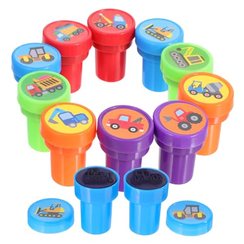 ORFOFE 20 Stück Teiliges Stempelset Baustellenfahrzeuge Selbstfärbende Stempel für Party Gastgeschenke und kreative Aktivitäten im Klassenzimmer Robust und Langlebig ORFOFE 20 Stück Teiliges Stempelset Baustellenfahrzeuge Selbstfärbende Stempel für Party Gastgeschenke und kreative Aktivitäten im Klassenzimmer Robust und Langlebig von ORFOFE