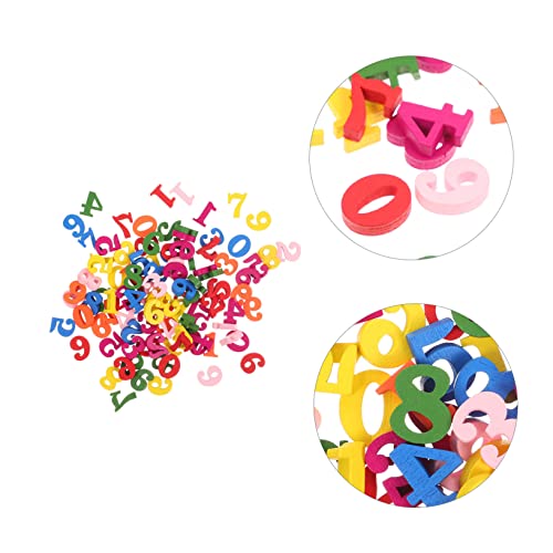 ORFOFE 200 Stück Teiliges Holz Zahlen Lernspielzeug DIY Digitale Kognitive Bausteine für Kleinkinder Pädagogisches ORFOFE 200 Stück Teiliges Holz Zahlen Lernspielzeug DIY Digitale Kognitive Bausteine für Kleinkinder Pädagogisches von ORFOFE