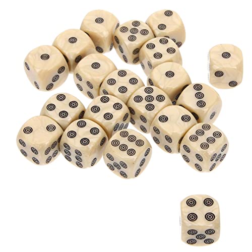 ORFOFE 20St Würfel Tischdekoration Board Game brettspiel Game of dice настольная игра Tischspiele Boardgames spielwaren Spielzubehör Gaming-Zubehör Acryl von ORFOFE