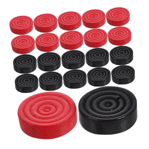 ORFOFE 24 Stück Teiliges Holz Schachspiel Ersatzstücke Runde Spielsteine Polierte Checker Spielchips Leicht und Kompakt Geeignet für Brettspiel Ersatz und Lernzwecke ORFOFE 24 Stück Teiliges Holz Schachspiel Ersatzstücke Runde Spielsteine Polierte Checker Spielchips Leicht und Kompakt Geeignet für Brettspiel Ersatz und Lernzwecke von ORFOFE