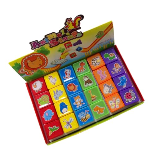 ORFOFE 24 Stück Teiliges Stempelset aus Kunststoff mit Niedlichen Tiermotiven Umweltfreundlich und Sicher für Scrapbooking Basteln und Grußkarten Kreative Spielzeuge für Ab Jahren ORFOFE 24 Stück Teiliges Stempelset aus Kunststoff mit Niedlichen Tiermotiven Umweltfreundlich und Sicher für Scrapbooking Basteln und Grußkarten Kreative Spielzeuge für Ab Jahren von ORFOFE