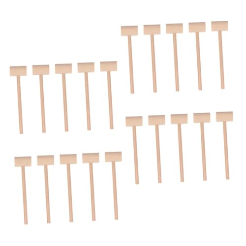 ORFOFE 25 Stück Teiliges Mini Holzspielzeug Hammer Natürliche Holzklüpfel für Sichere Hand Auge Koordination Ergonomisch Kleines Design für Lernspiele und Gruppenaktivitäten ORFOFE 25 Stück Teiliges Mini Holzspielzeug Hammer Natürliche Holzklüpfel für Sichere Hand Auge Koordination Ergonomisch Kleines Design für Lernspiele und Gruppenaktivitäten von ORFOFE