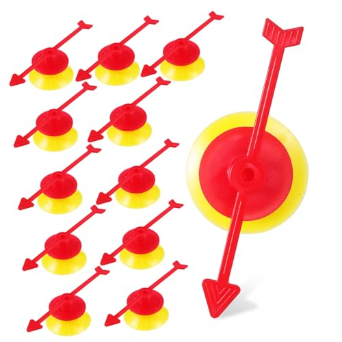 ORFOFE 25 Stück Teiliges Rotierende Spielzeiger aus Robustem Kunststoff Sicher Vielseitig für Brettspiele und Unterricht mit Saugnapf für Einfache Befestigung Glatten Oberflächen ORFOFE 25 Stück Teiliges Rotierende Spielzeiger aus Robustem Kunststoff Sicher Vielseitig für Brettspiele und Unterricht mit Saugnapf für Einfache Befestigung Glatten Oberflächen von ORFOFE