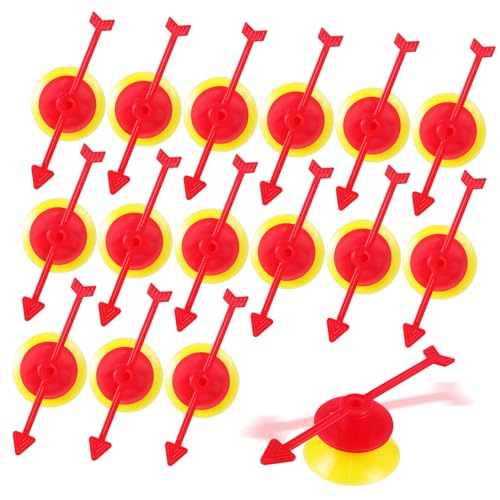 ORFOFE 25 Stück Teiliges Spielpfeile aus Robustem Kunststoff mit Saugnapf Rot gelb Vielseitiges Zubehör für DIY drehzeiger und Lernspiele Einfach zu Befestigen Glatten Oberflächen ORFOFE 25 Stück Teiliges Spielpfeile aus Robustem Kunststoff mit Saugnapf Rot gelb Vielseitiges Zubehör für DIY drehzeiger und Lernspiele Einfach zu Befestigen Glatten Oberflächen von ORFOFE