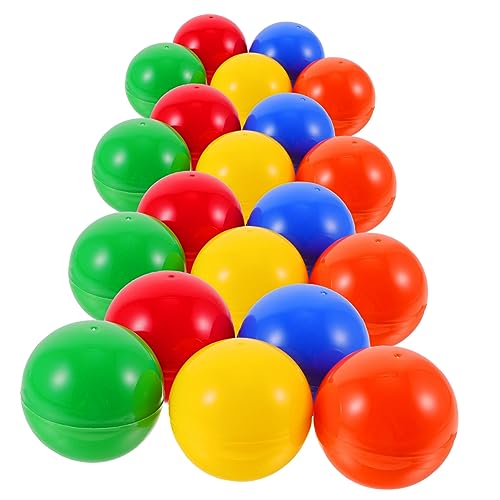 ORFOFE 25st Lotteriekugel Mini-tombola-bälle Tischtennisbälle Lotterieball Feier Nur Bingokugeln Bälle Glück Glückskugeln Nahtlose Bälle Nummerierter Pong-Ball Spielen Chippong Korb PVC von ORFOFE