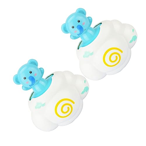 ORFOFE 2St Schwimmendes Badespielzeug Wassersprühwolke Sprühwasserspielzeug Badespielzeug für Kleinkinder Kleinkindwanne badespielzeug Bath Toys Badewanne Spielzeug Blue von ORFOFE