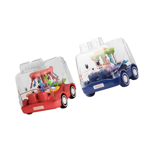 ORFOFE 2St Spielzeugauto Mini Auto Kinderauto Spielzeug für Kleinkinder Kinder Auto Spielzeug Kinder puppenwagen Jungs-Spielzeug Spielzeuge Autospielzeug fraktion Power Auto Plastik von ORFOFE