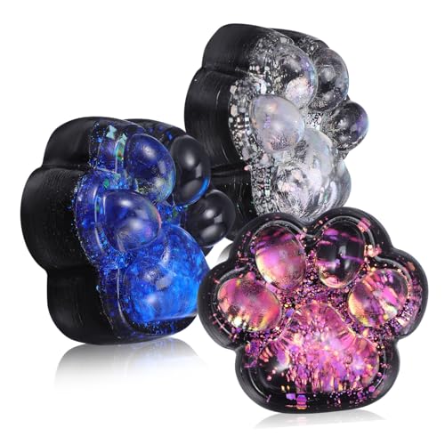 ORFOFE 3 . Teiliges Katzenpfoten Quetschspielzeug aus TPR Kleines Stressabbauendes Squishy für Erwachsene Niedlich Leicht Tragbar als und Party Mitgebsel ORFOFE 3 . Teiliges Katzenpfoten Quetschspielzeug aus TPR Kleines Stressabbauendes Squishy für Erwachsene Niedlich Leicht Tragbar als und Party Mitgebsel von ORFOFE