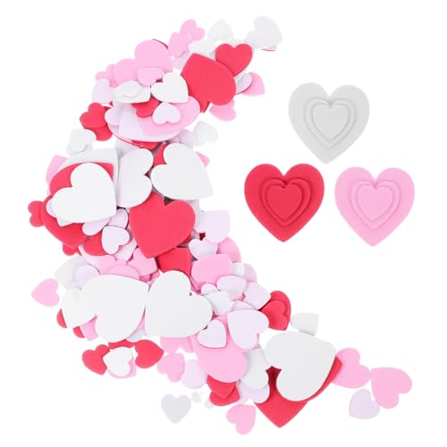 ORFOFE 3 Packungen Puzzle-aufnäher Für Kinder Scrapbook-Aufkleber Etiketten Schmücken Hochzeitsaufkleber Aufkleber Für Valentinstag Scrapbooking-Aufkleber Selbstklebende Aufkleber Eva von ORFOFE