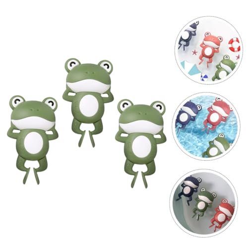 ORFOFE 3 Stück Teiliges Badewannenspielzeug Badezeit Wasserspielzeug Kunststoff Froschform Badespaß Lernspielzeug für Junge Mädchen und Kleinkinder ORFOFE 3 Stück Teiliges Badewannenspielzeug Badezeit Wasserspielzeug Kunststoff Froschform Badespaß Lernspielzeug für Junge Mädchen und Kleinkinder von ORFOFE
