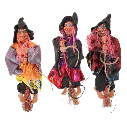 ORFOFE 3 Stück Teiliges Halloween Hexenbesen Deko Kreative Festival Requisite Langlebig und Kompakt Vielseitig für Haus Bar Club Gruselige Partydekoration ORFOFE 3 Stück Teiliges Halloween Hexenbesen Deko Kreative Festival Requisite Langlebig und Kompakt Vielseitig für Haus Bar Club Gruselige Partydekoration von ORFOFE