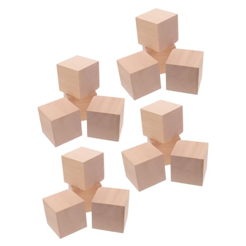 ORFOFE 30 Stück Teiliges Kleine Unbehandelte Holzbausteine Würfel aus Natürlichem Kiefernholz Pädagogisches DIY Bauklötze für Kreatives Lernspielzeug Fantasie und Motorik ORFOFE 30 Stück Teiliges Kleine Unbehandelte Holzbausteine Würfel aus Natürlichem Kiefernholz Pädagogisches DIY Bauklötze für Kreatives Lernspielzeug Fantasie und Motorik von ORFOFE