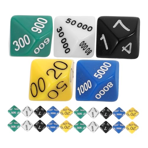 ORFOFE 30 Stück Teiliges Polyedrisches Würfelset Buntes Zahlenwürfel Spielzubehör Glatte Oberfläche Für Brettspiele Partyspiel Würfel Zubehör Für Zuhause Und Rollenspiele ORFOFE 30 Stück Teiliges Polyedrisches Würfelset Buntes Zahlenwürfel Spielzubehör Glatte Oberfläche Für Brettspiele Partyspiel Würfel Zubehör Für Zuhause Und Rollenspiele von ORFOFE