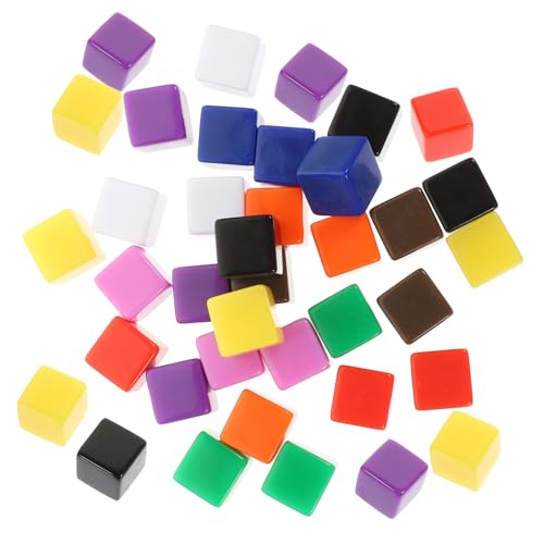 ORFOFE 30st Leere Würfel Würfelwürfel Für Brettspiele Würfel DIY Versorgung Würfel Würfel Bastelwürfel Selber Machen Material Zum Würfeln Würfel Liefern Würfelwürfel Aus Acryl Plastik von ORFOFE