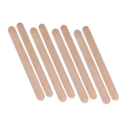 ORFOFE 4 Paare Musik Rhythmusstäbe Holz Percussion Instrumente Frühförderung Lernspielzeug für Ab Jahren zur Spielerischen Musikalischen Entwicklung ORFOFE 4 Paare Musik Rhythmusstäbe Holz Percussion Instrumente Frühförderung Lernspielzeug für Ab Jahren zur Spielerischen Musikalischen Entwicklung von ORFOFE