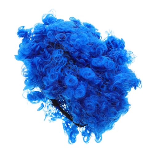 ORFOFE 4 Stück Afro Lockige Perücke Blau Leichte Crazy Disco Perücke für Karneval Halloween Party Kostüm Unisex Bunte für Fasching Verkleidung ORFOFE 4 Stück Afro Lockige Perücke Blau Leichte Crazy Disco Perücke für Karneval Halloween Party Kostüm Unisex Bunte für Fasching Verkleidung von ORFOFE