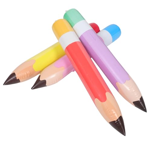 ORFOFE 4 Stück Aufblasbare Simulierte Bleistifte Schulbedarf Für Aufblasbare Bleistifte Ballon Dekoration Für Den Schulanfang Partygeschenk Neuartige ORFOFE 4 Stück Aufblasbare Simulierte Bleistifte Schulbedarf Für Aufblasbare Bleistifte Ballon Dekoration Für Den Schulanfang Partygeschenk Neuartige von ORFOFE