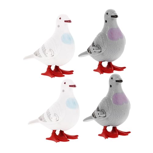 ORFOFE 4 Stück Aufziehbare Wind up Tauben für Kleinkinder Lustiges mechanisches Tier Desktop Dekoration Tragbares Lernspielzeug Tast Farberkennung Zufällige Farbe Zufällige Farbe ORFOFE 4 Stück Aufziehbare Wind up Tauben für Kleinkinder Lustiges mechanisches Tier Desktop Dekoration Tragbares Lernspielzeug Tast Farberkennung Zufällige Farbe Zufällige Farbe von ORFOFE