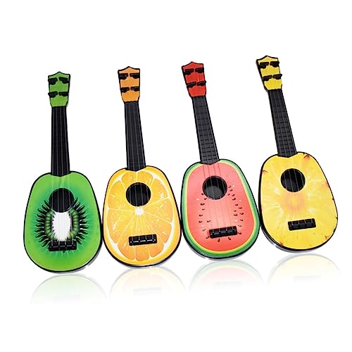 ORFOFE 4 Stück Obst Gitarre Spielsachen Spielzeug Mini-obstinstrumente von ORFOFE