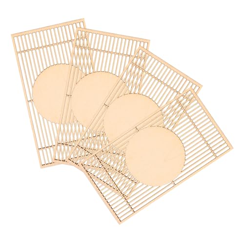 ORFOFE 4 Stück Teiliges Miniatur Holzbildschirm Modell für Sandtisch Landschaft DIY Bastelset Realistisches Puppenhaus Dekor Lustiges Desktop Modell für Kreative Szenen ORFOFE 4 Stück Teiliges Miniatur Holzbildschirm Modell für Sandtisch Landschaft DIY Bastelset Realistisches Puppenhaus Dekor Lustiges Desktop Modell für Kreative Szenen von ORFOFE