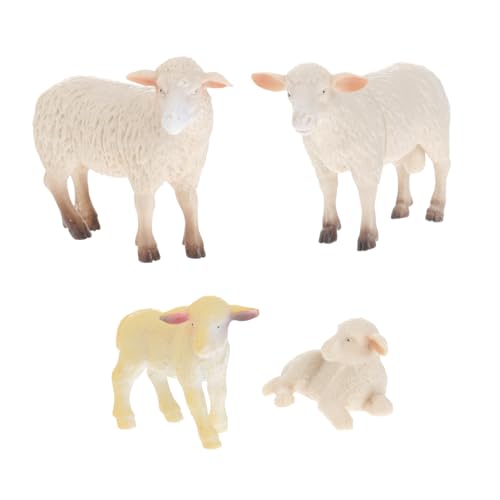 ORFOFE 4 Stück Teiliges Schaf aus Realistische Tierfiguren Pädagogisch Fördernd für Kreatives Lernspielzeug für Jungen und Mädchen Ab Jahren ORFOFE 4 Stück Teiliges Schaf aus Realistische Tierfiguren Pädagogisch Fördernd für Kreatives Lernspielzeug für Jungen und Mädchen Ab Jahren von ORFOFE