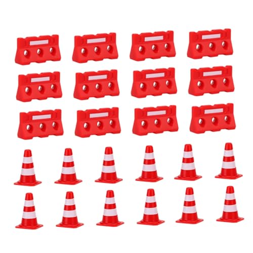ORFOFE 48 Stück Teiliges Mini verkehrssperren Roten Leitkegeln und Zäunen Kindersicheres Simulationstool für Frühe Verkehrserziehung Fördert Rollenspiele und Kognitive Entwicklung im ORFOFE 48 Stück Teiliges Mini verkehrssperren Roten Leitkegeln und Zäunen Kindersicheres Simulationstool für Frühe Verkehrserziehung Fördert Rollenspiele und Kognitive Entwicklung im von ORFOFE