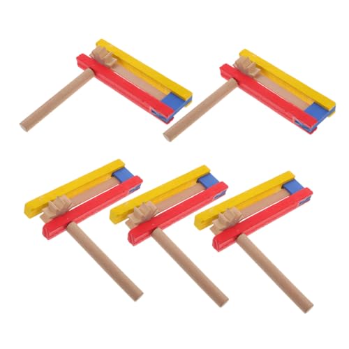 ORFOFE 5 Stück Handkurbel-Kastagnetten Lärmerzeuger bei Sportveranstaltungen Gunst der Geburtstagsfeier rotierende Rassel aus Holz Holzratsche Holzdrehspielzeug Geräuschmacher hölzern ORFOFE 5 Stück Handkurbel-Kastagnetten Lärmerzeuger bei Sportveranstaltungen Gunst der Geburtstagsfeier rotierende Rassel aus Holz Holzratsche Holzdrehspielzeug Geräuschmacher hölzern von ORFOFE