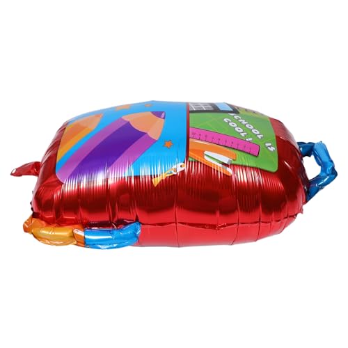 ORFOFE 5 Stück Teiliges Schulranzen Folienballons aus Aluminium für Einschulungsdeko Schnelles Aufblasen Wiederverwendbar Robustes Material für Kindergarten und Erste Schulanfang ORFOFE 5 Stück Teiliges Schulranzen Folienballons aus Aluminium für Einschulungsdeko Schnelles Aufblasen Wiederverwendbar Robustes Material für Kindergarten und Erste Schulanfang von ORFOFE