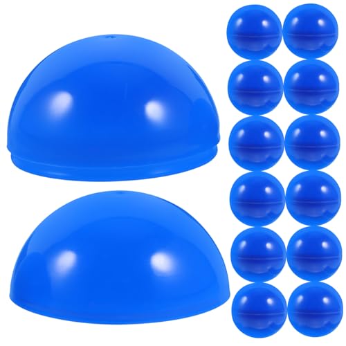 ORFOFE 50 Stück Spielbälle Bälle Aktivität Befüllbare Kugeln Party-lotterieball Kapsel Für Kaugummiautomaten Mini-Spielzeug Spiel Tischtennisbälle Bälle Für Babys Lotteriekugeln Blau Blue von ORFOFE