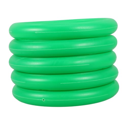 ORFOFE 5St Gymnastikballbasis Sportballring Übungsballbasis Desktop-Ball-Display-Ständer Fußballbasis Yoga-Ball Basketballbasis Runder Sportballständer Halter für Fußballbälle pp Green von ORFOFE