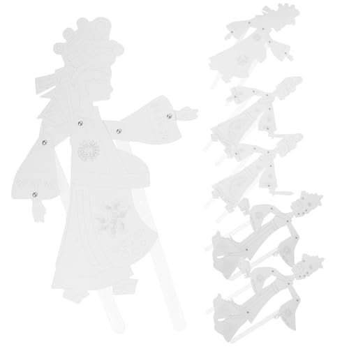 ORFOFE 6 Stück Spielzeug Puzzle Spielzeug Schattenpuppentheater Chinesisches Schattenpuppenspiel Schattenpuppen Für Silhouette Puppen DIY Schattenpuppen Traditionelle Chinesische von ORFOFE