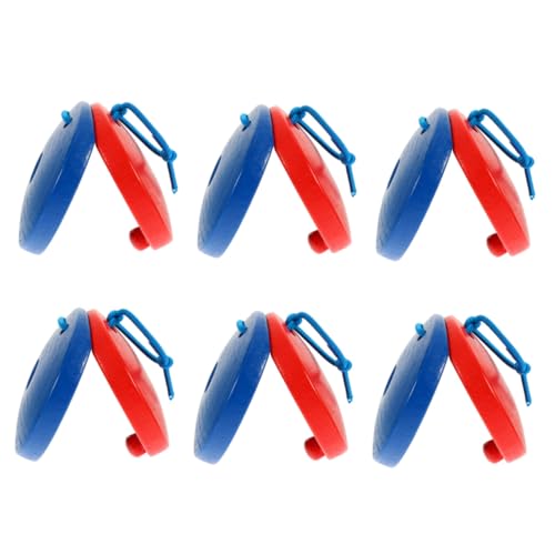 ORFOFE 6 Stück Teiliges Holz Orff Musikinstrument Kindgerechte Kastagnetten für Musikpädagogik Sicheres Lernspielzeug für Fördert Rhythmusgefühl und Musikalität ORFOFE 6 Stück Teiliges Holz Orff Musikinstrument Kindgerechte Kastagnetten für Musikpädagogik Sicheres Lernspielzeug für Fördert Rhythmusgefühl und Musikalität von ORFOFE